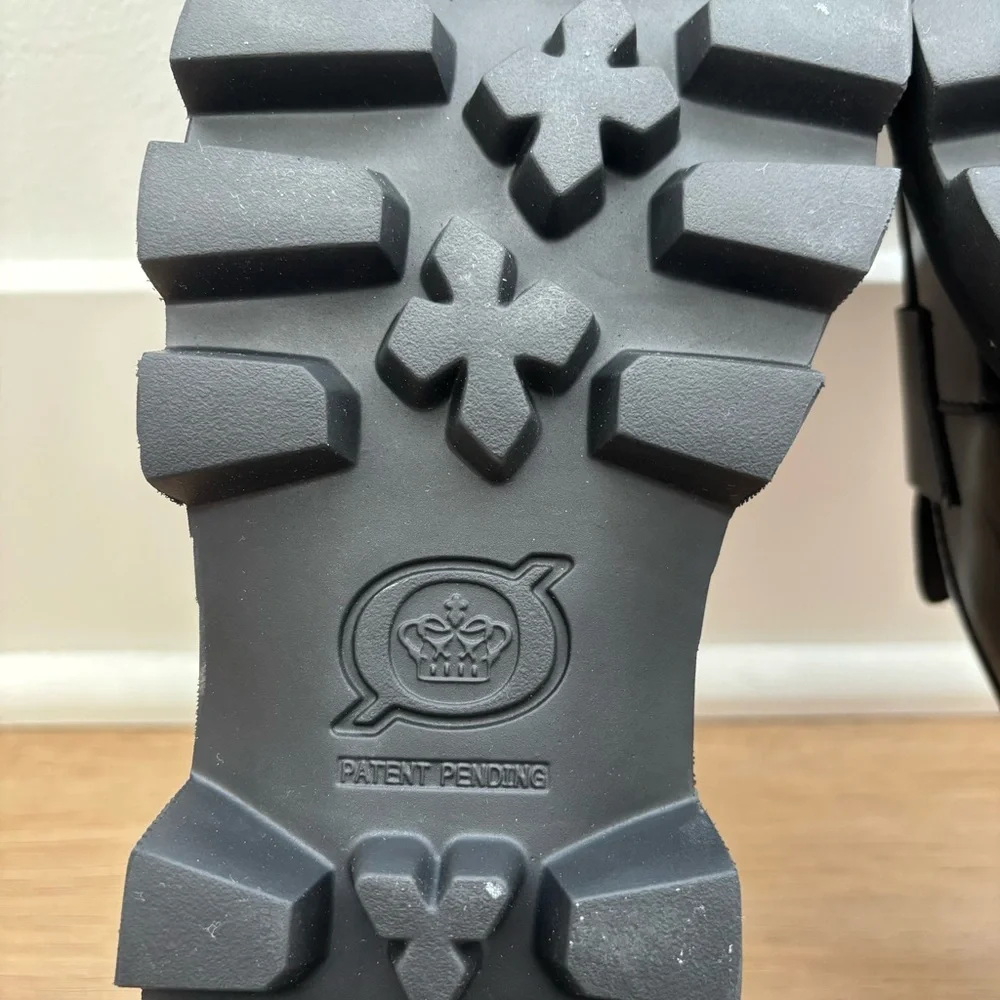 Born Sigge Black Leather Loafers Women Size 9.5 - Picture 8 of 10